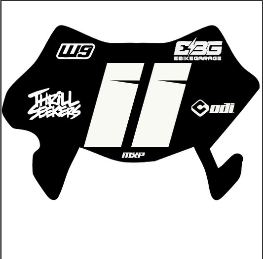 Surron Ultrabee headlight decal